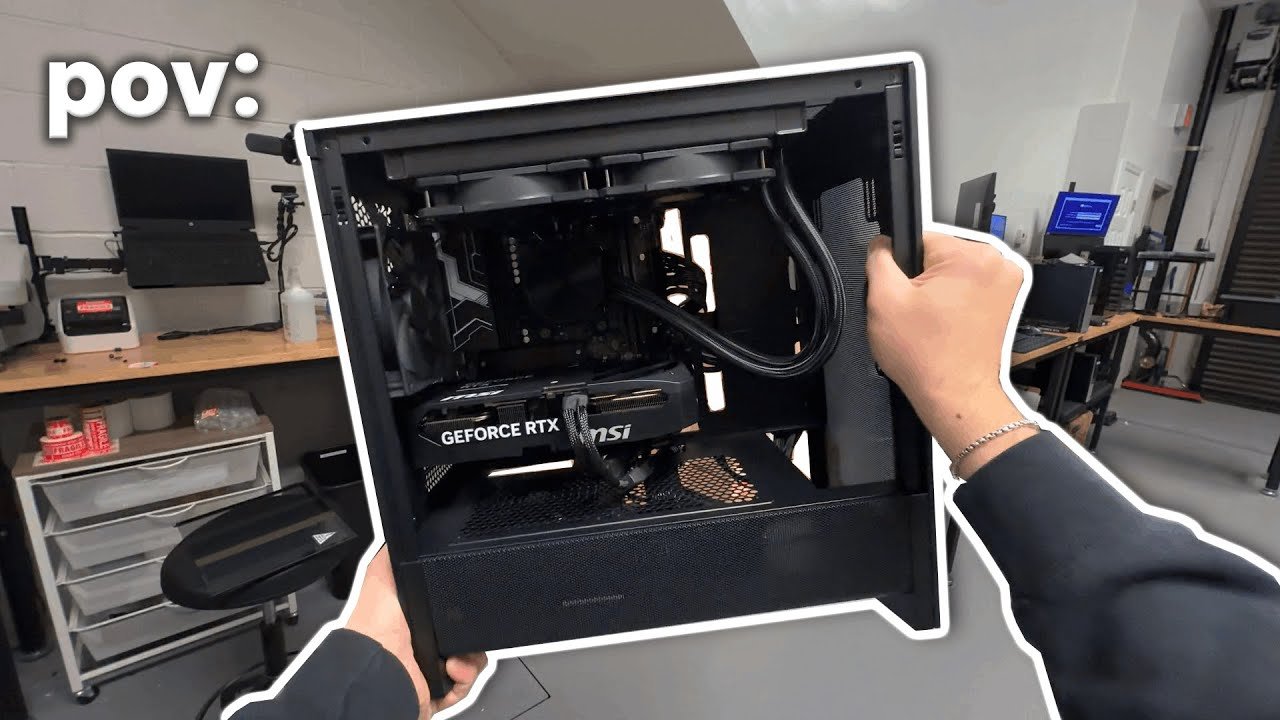 pov: building a zero rgb pc
