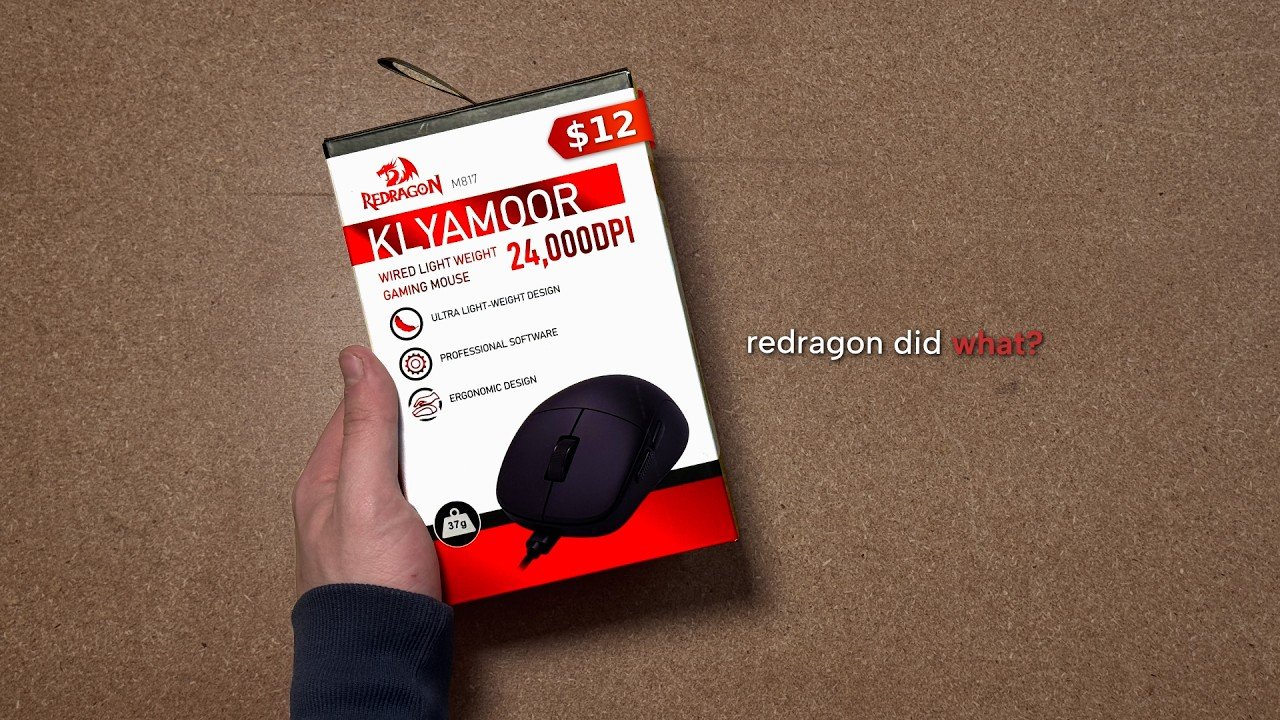 This $12 Gaming Mouse Only Weighs 37 Grams