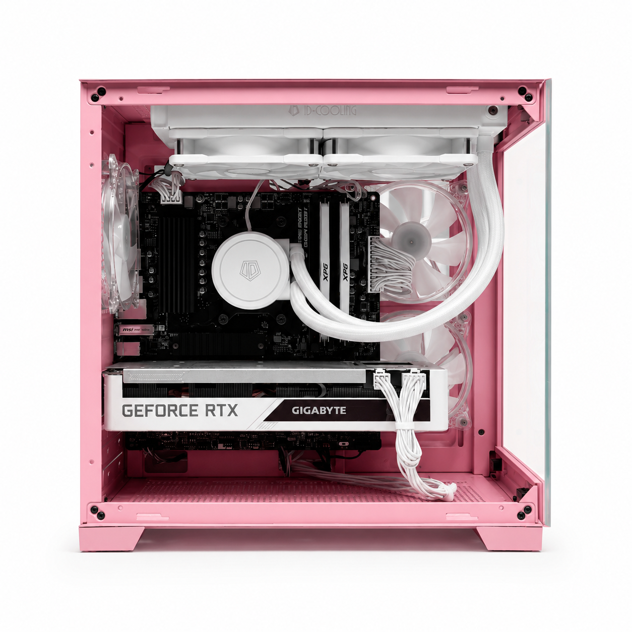 Finished custom PC build