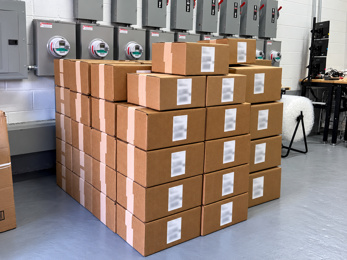 PCs packed and shipped from our shop