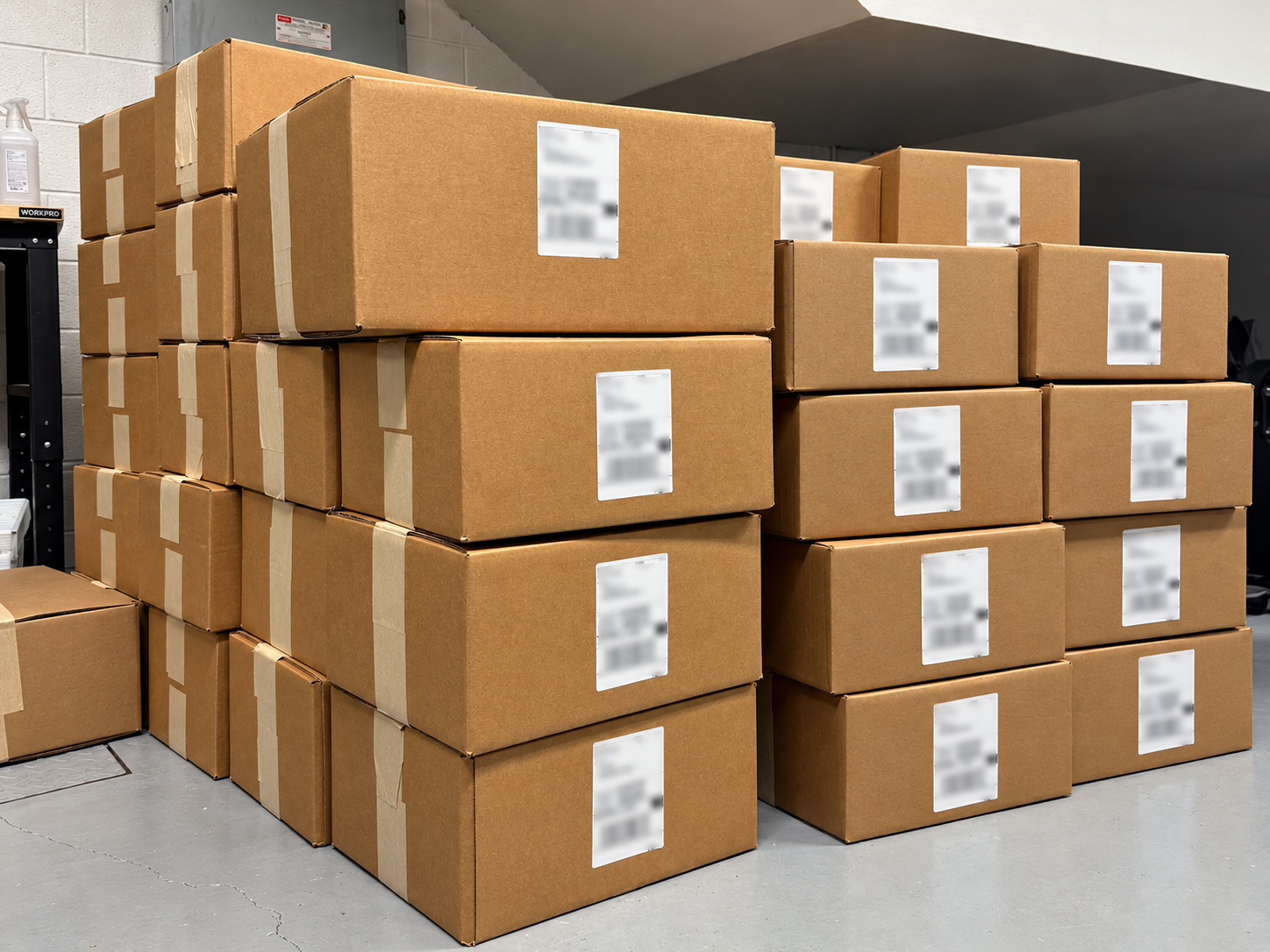 PCs packed and shipped from our shop
