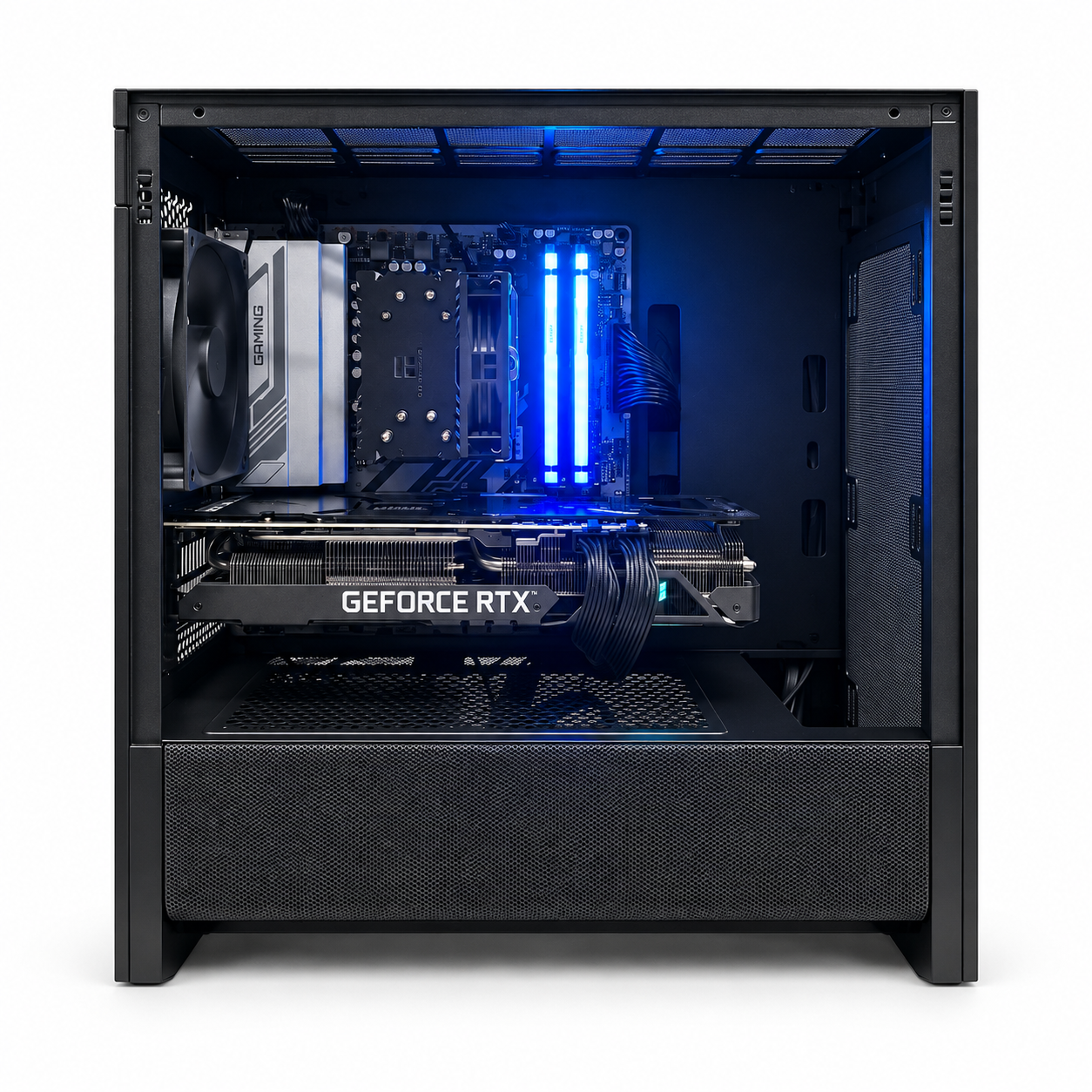 A custom PC we built